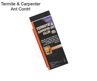 Termite & Carpenter Ant Contrl