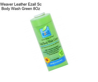 Weaver Leather Ezall Sc Body Wash Green 8Oz