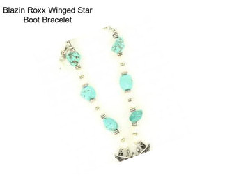 Blazin Roxx Winged Star Boot Bracelet