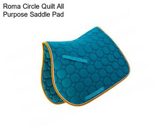 Roma Circle Quilt All Purpose Saddle Pad