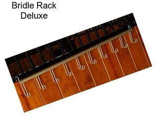 Bridle Rack Deluxe