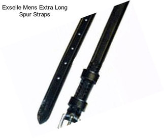 Exselle Mens Extra Long Spur Straps