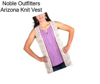 Noble Outfitters Arizona Knit Vest