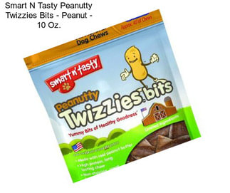 Smart N Tasty Peanutty Twizzies Bits - Peanut - 10 Oz.