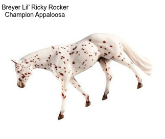 Breyer Lil\' Ricky Rocker Champion Appaloosa