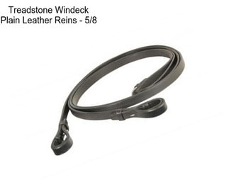 Treadstone Windeck Plain Leather Reins - 5/8\