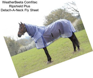 WeatherBeeta Comfitec Ripshield Plus Detach-A-Neck Fly Sheet