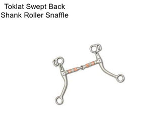 Toklat Swept Back Shank Roller Snaffle