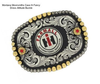 Montana Silversmiths Case Ih Fancy Dress Attitude Buckle