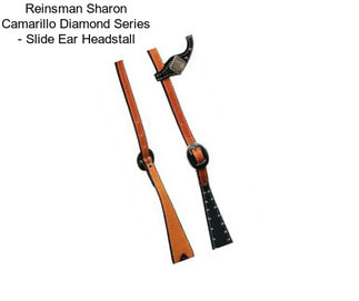 Reinsman Sharon Camarillo Diamond Series - Slide Ear Headstall