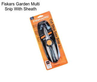 Fiskars Garden Multi Snip With Sheath