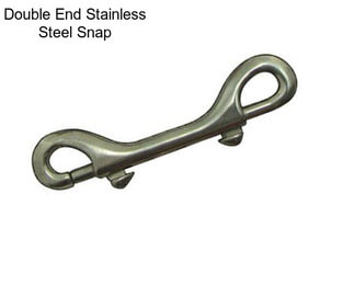 Double End Stainless Steel Snap
