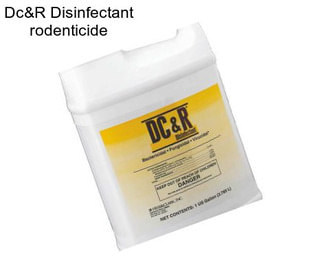 Dc&R Disinfectant rodenticide