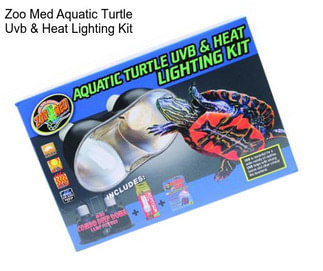 Zoo Med Aquatic Turtle Uvb & Heat Lighting Kit