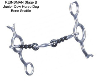 REINSMAN Stage B Junior Cow Horse Dog Bone Snaffle