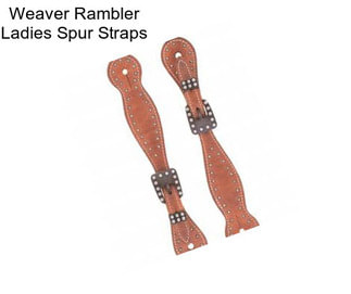 Weaver Rambler Ladies Spur Straps