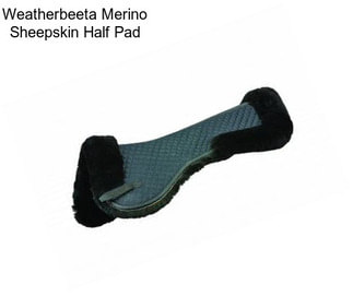 Weatherbeeta Merino Sheepskin Half Pad