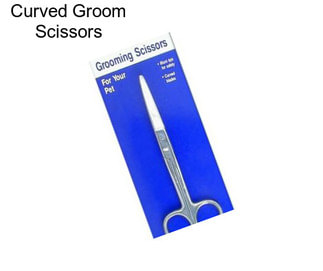 Curved Groom Scissors