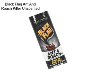 Black Flag Ant And Roach Killer Unscented