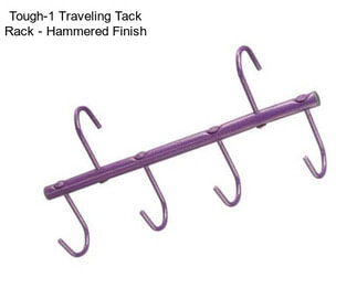 Tough-1 Traveling Tack Rack - Hammered Finish