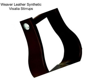 Weaver Leather Synthetic Visalia Stirrups