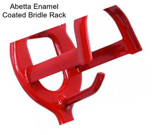 Abetta Enamel Coated Bridle Rack