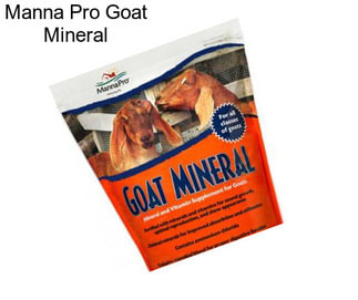 Manna Pro Goat Mineral