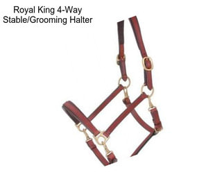 Royal King 4-Way Stable/Grooming Halter