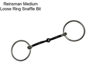 Reinsman Medium Loose Ring Snaffle Bit