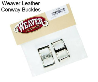 Weaver Leather Conway Buckles