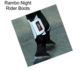 Rambo Night Rider Boots