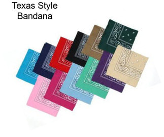 Texas Style Bandana