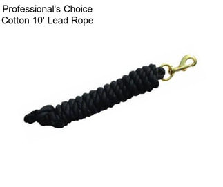 Professional\'s Choice Cotton 10\' Lead Rope