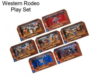 Western Rodeo Play Set