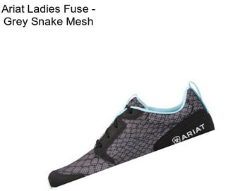 Ariat Ladies Fuse - Grey Snake Mesh