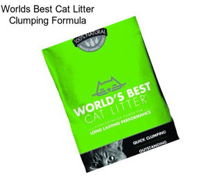 Worlds Best Cat Litter Clumping Formula