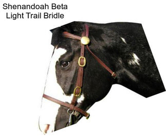 Shenandoah Beta Light Trail Bridle