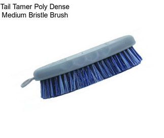 Tail Tamer Poly Dense Medium Bristle Brush