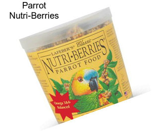 Parrot Nutri-Berries