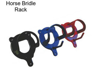 Horse Bridle Rack