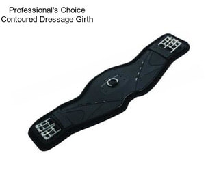 Professional\'s Choice Contoured Dressage Girth