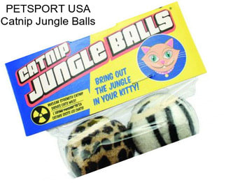 PETSPORT USA Catnip Jungle Balls