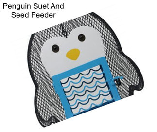 Penguin Suet And Seed Feeder