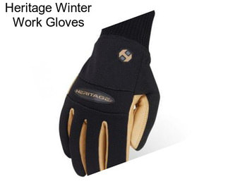 Heritage Winter Work Gloves