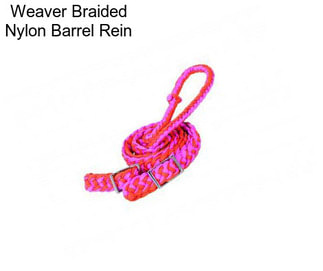 Weaver Braided Nylon Barrel Rein