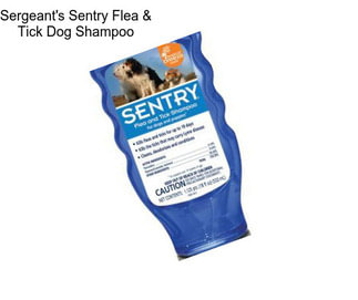 Sergeant\'s Sentry Flea & Tick Dog Shampoo