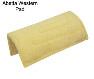 Abetta Western Pad