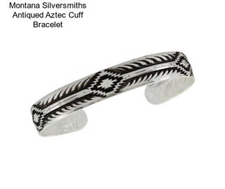 Montana Silversmiths Antiqued Aztec Cuff Bracelet