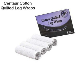 Centaur Cotton Quilted Leg Wraps