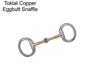 Toklat Copper Eggbutt Snaffle